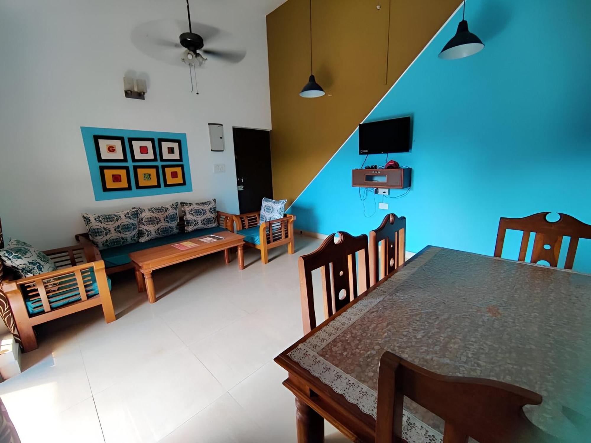 Ronne'S 2Bhk Lagoon Apartment -Calangute Kültér fotó