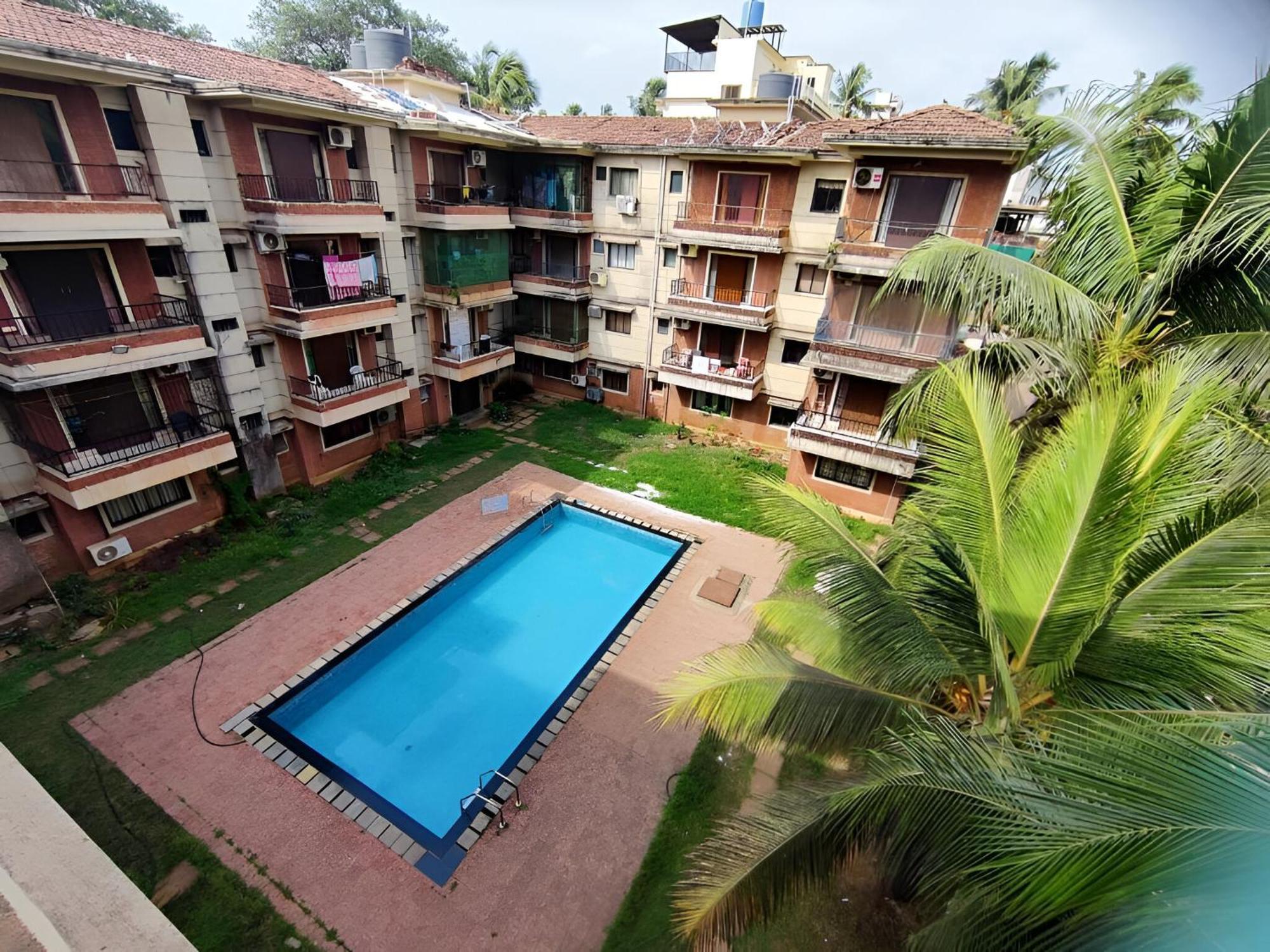 Ronne'S 2Bhk Lagoon Apartment -Calangute Kültér fotó
